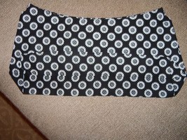 THIRTY-ONE Fitted Purse Cover Only Black/White Daisy Skirt Nwot - £14.94 GBP