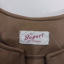 Vintage by Bogart of Texas Women's Beige/Brown Stripes Pullover Blouse Chest 42" image 3