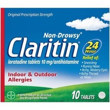 READ Claritin 24 HR Non Drowsy Allergy Medicine, Loratadine antihistamin... - $167.43 MXN