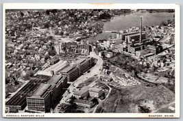 Goodall Sanford Mills Sanford Maine ME UNP Unused WB Postcard K11 - $4.90