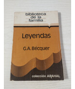 Leyendas Gustavo Adolfo Bécquer Arahal 1982 - Libro Spagnolo - $420.50 MXN
