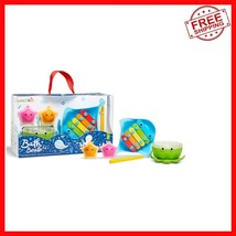 5-Piece Bath Beats Musical Set: Engaging Xylophone, Drum &amp; Shakers for T... - $36.62