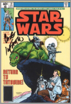 Carmine Infantino Signed Marvel Star Wars #31 Comic Art Post Card ~ Luke C3PO R2 - $39.59