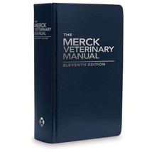 Merck Veterinary Manual 11th Edition Dog Animal Medicine Vet Resource Guide Book - £98.98 GBP
