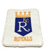 Vintage Baseball Patch KC Royals 1970&#39;s Embroidered Stitched Unused 4&quot; x... - $32.36 CAD