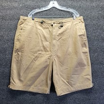 Tommy Hilfiger Shorts Mens 38 Flat Front Chino Beige Casual Hiking - £9.14 GBP
