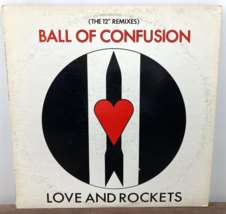 LOVE And ROCKETS Ball of Confusion 12&quot; REMIXES Single Vinyl VG++ Beggars... - £11.60 GBP