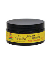 The Naked Bee ORANGE BLOSSOM HONEY Body Butter Ultra-Rich  Organic 8 OZ - £13.30 GBP