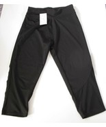 ST Activewear Pull up Pants Black Sz S/M Elastic Waist 26in - $8.81