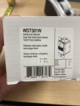 WDT301w Dual Tech Wall switch  Sensor Pass Seymour Legrand - $21.08