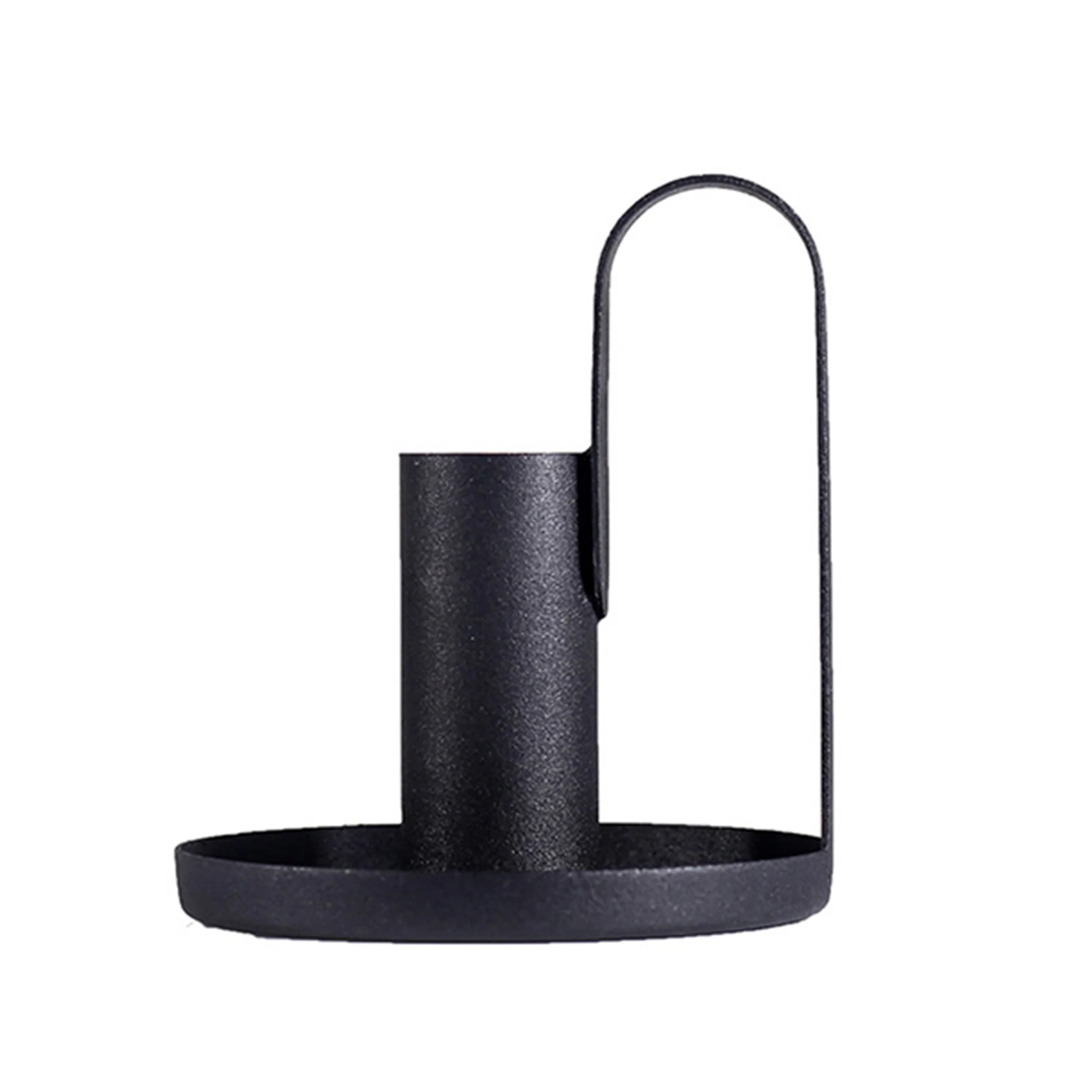  Black Candle Holders  European Style Candlestick For Wedding Dinning Party - £143.00 GBP