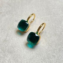 Birthstone Earrings, Dainty Crystal Jewelry, Natural Rock Crystal Earrings, Birt - $175.00