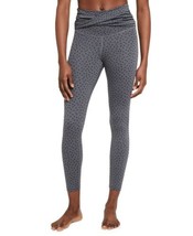 Nike Womens Yoga Twist-Waist High-Rise 7/8 Length Leggings,Black Size Medium - £40.34 GBP