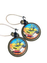 Vincent Van Gogh Fishing Boats On The Beach casual Fashion Jewelry For women cas - £10.28 GBP