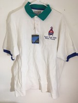 Vintage 90&#39;s Deadstock Gear For Sports Polo Shirt NFL Super Bowl XXIX Miami Teal - £28.35 GBP