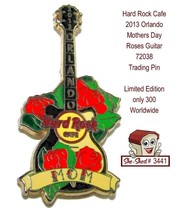 Hard Rock Cafe 2013 Orlando Mothers Day Guitar 72038 Trading Pin - £11.95 GBP