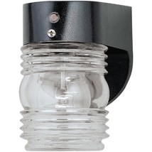 One-Light Exterior Jelly Jar Wall Lantern With - £48.03 GBP