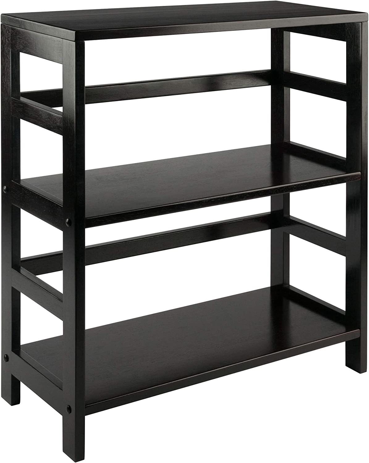 Shelving, Small And Large, Espresso, Winsome Wood Leo Model. - $64.92