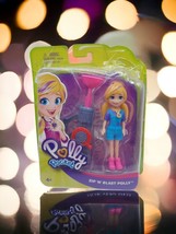 Polly Pocket Doll Zip n&#39; Blast Polly Size Doll 3 1/2&quot;  By Mattel - £8.60 GBP