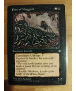 Flow Of Maggots Magic The Gathering Insect Ice Age 125 MTG Black Vintage... - $3.93