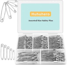 Safety Pins Assorted, 340-Pack 5 Different Sizes Large Safety Pins Heavy... - €9,83 EUR