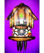 Vintage Classic SCHMECKENBECHER Musical 1 Day Cuckoo Clock #206, Intact! - $296.01