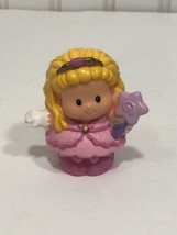 fisher price LITTLE PEOPLE Lil Kingdom CASTLE PRINCESS Dance Twirl Night... - $8.50