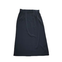 Bridgetown Collection Classy Long Skirt ~ Sz 12 ~ Black ~ Zips in back - £17.91 GBP