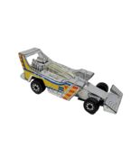 1981 Kenner Fast 111’s Racing Pipe N’ Hot Wedge Racer Race Car Toy Chrome - £6.92 GBP
