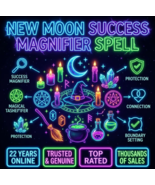 50-200X FULL COVEN NEW MOON SUCCESS MAGNIFIER ADVANCED HIGH MAGICK  - $77.77+