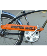 1 Sticker - Black CHEATER SLICK 3 Bicycle DECAL fits Huffy Muscle Bike - $19.95