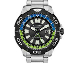 Citizen Promaster Eco Drive 44mm Case Stainless with Silver Bracelet Men... - £319.78 GBP