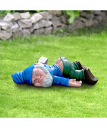 Christmas Gifts Drunk Dwarf Garden Gnome Drunken Ornament Decor Yard Pat... - $16.99