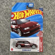 2025 Hot Wheels Target Exclusive Red Edition - &#39;90 Honda Civic EF - €21,39 EUR