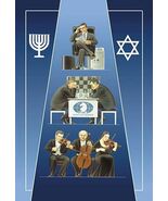 1 Jew (Banker) 2 Jews (Chess) 3 Jews (Orchestra) 20 x 30 Poster - $25.98