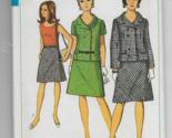 Vintage Simplicity Sewing Pattern 6986 Women&#39;s Dress Suit Uncut Size 12 - $9.99