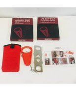 2 Pack Travel Door Lock for Hotel Rooms Apartment Locks Home - $10.00