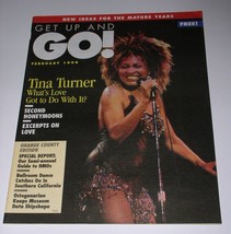 Tina Turner Get Up And Go! Magazine Vintage 1999 What&#39;s Love Got To Do W... - $39.99