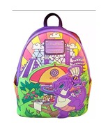 New Disney Parks 2024 Epcot Food &amp; Wine Festival Figment Backpack Loungefly - $63.36