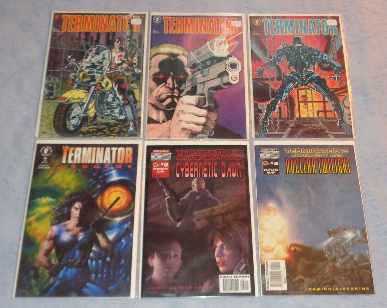Terminator Comic Lot: #2, 3, 4, Endgame, Cybernetic Dawn, Nuclear Twilig... - $19.95