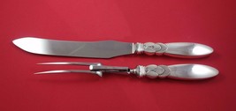 Cactus by Georg Jensen Sterling Silver Roast Carving Set 2pc HHWS - £551.44 GBP
