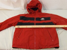 Adult Full Zipper Red Navy Blue San Francisco California Size Large Coat Jacket - £22.64 GBP