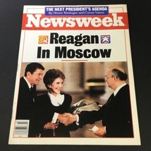 VTG Newsweek Magazine June 6 1988 - Ronald Reagan in Moscow / Newsstand - £18.92 GBP