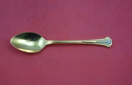 Adamas Vermeil Gold by Kirk Sterling Silver with Diamonds Teaspoon 6 1/4&quot; - £798.48 GBP