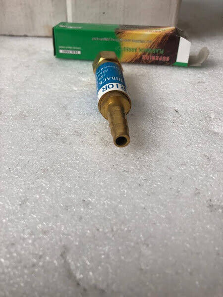Superior Flashback Arrestor 588-RGB Oxygen for torch 588 New - $10.99