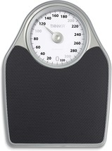 Thinner Extra-Large Dial Analog Precision Bathroom Scale, Analog Bath Scale, - $54.99