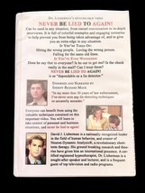 Never Be Lied To Again -David J. Lieberman - DVD - Get the Truth in 5 Minutes image 2