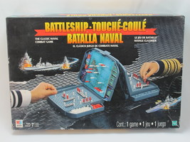 Battleship 1998 Classic Naval Combat Board Game 100% Complete Bilingual - £14.28 GBP