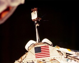 Satellite launch from the payload bay of space shuttle Challenger-New 8x10 Photo - £7.04 GBP