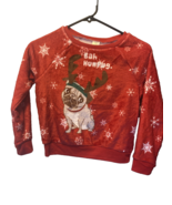Stars And Sprinkles Bah Humbug Christmas Sweater - Child&#39;s Small 6/6x - $30.57